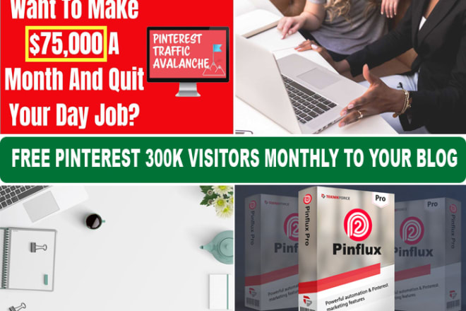 I will get free 300k pinterest traffic monthly