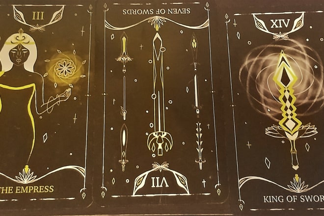 I will give you a tarot card reading via email