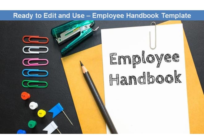I will give you an employee handbook template