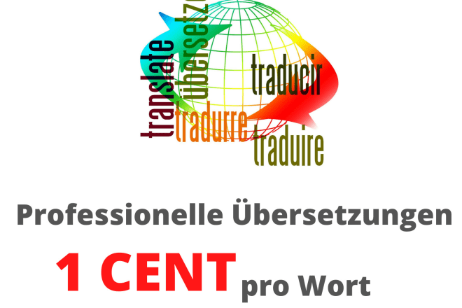 I will handgemachte uebersetzungen in deutsch englisch spanisch italienisch