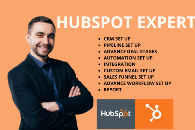 I will hubspot crm automation sales funnel email marketing