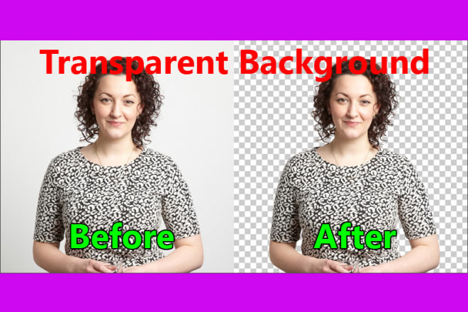 I will image editing for ecommerce site
