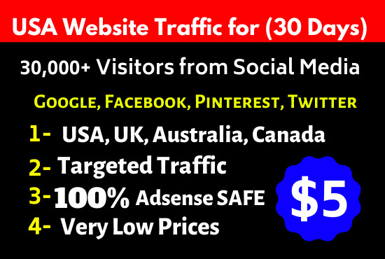 I will increase your web revenue through USA website traffic