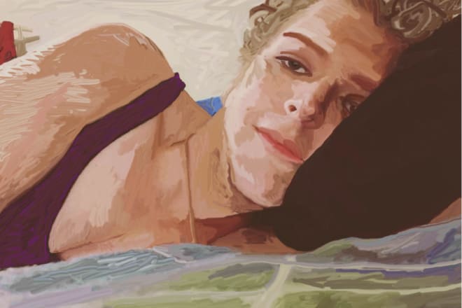 I will make a digital painting of you from any picture