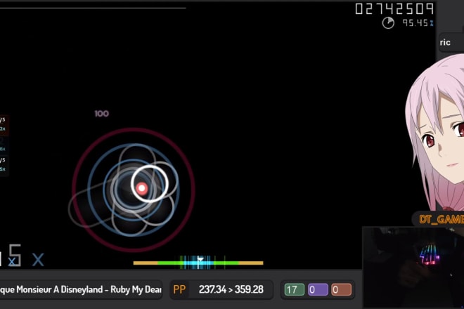 I will make an osu overlay for your twitch channel