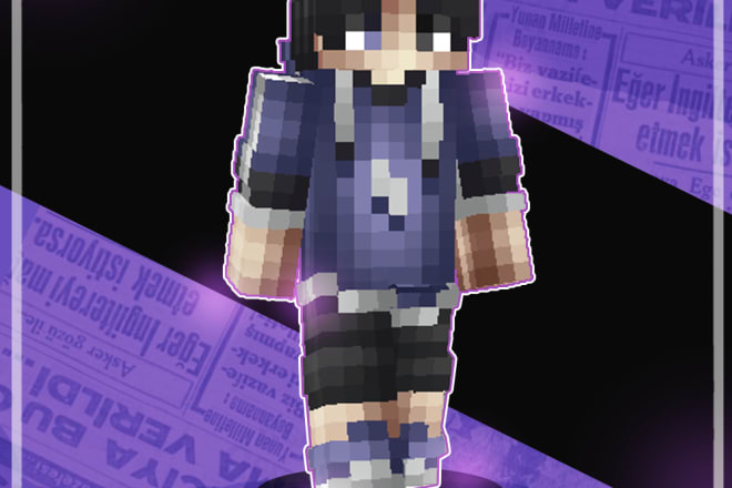 I will make best custom minecraft skin