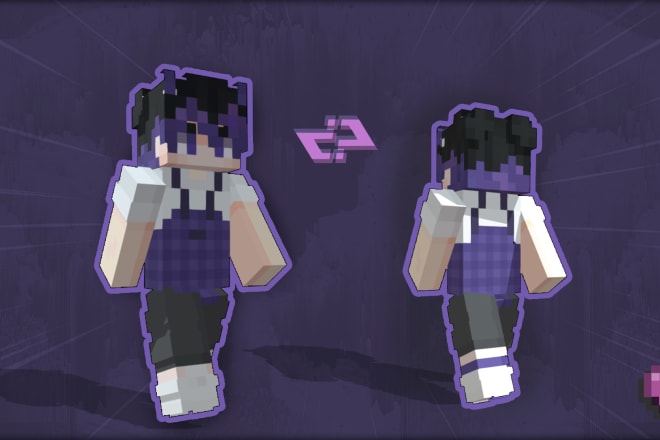 I will make best custom minecraft skin