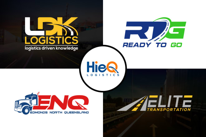 I will make elegant transport logistic and trucking logo within 24 hours