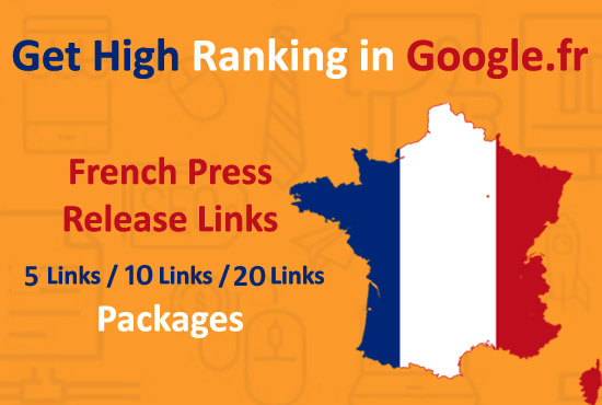 I will make links from the french press release sites