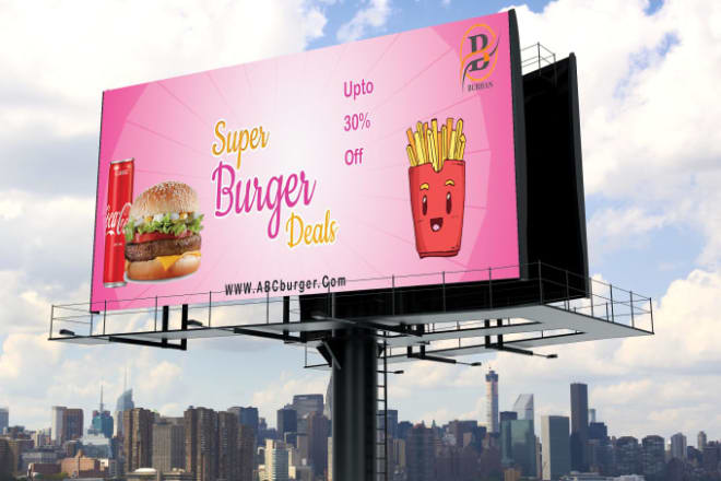 I will make printable billboards and banner design