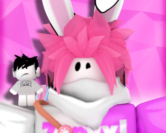 I will make you a custom gfx roblox profile picture