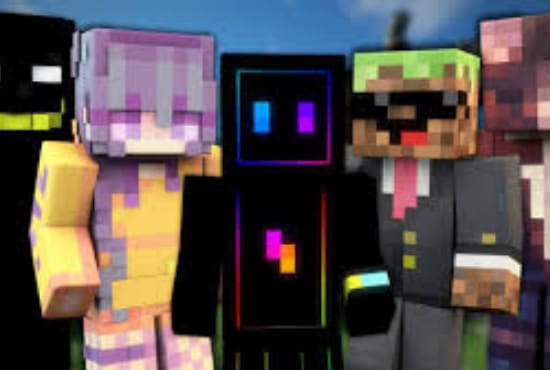 I will make you a custom mc skin way you want