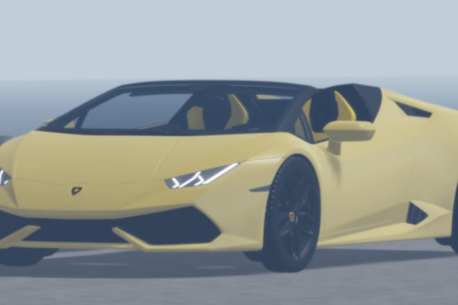 I will make you a high quality roblox car