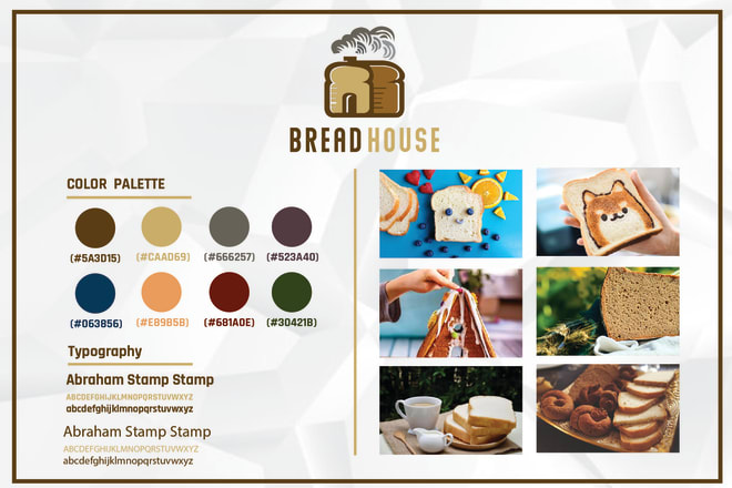 I will make you complete brand identity with logo