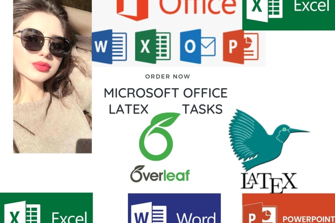 I will microsoft office word excel powerpoint presentation latex create resume writing
