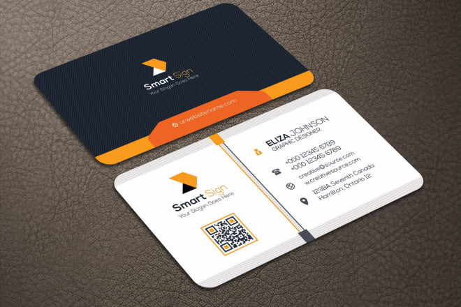 I will modern, creative, visiting card