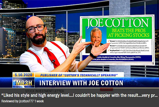 I will post a PR interview or video review of a product