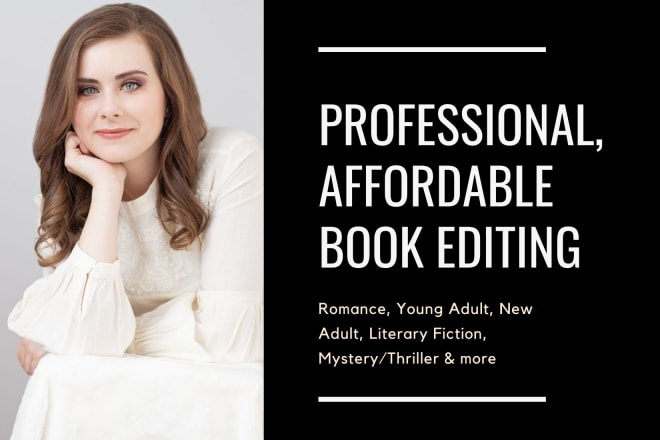 I will professionally edit your novel