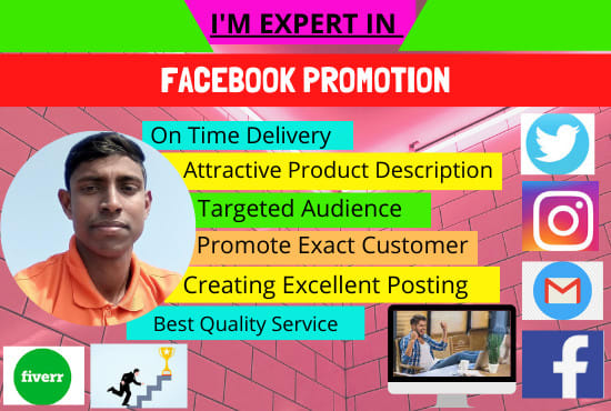 I will promote your business or product by facebook marketing in USA
