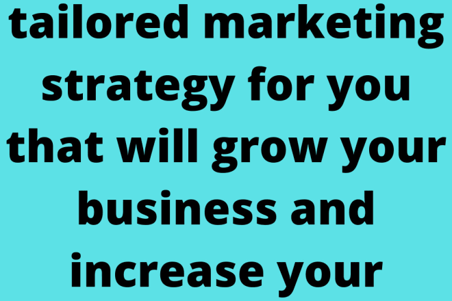 I will provide a profitable digital marketing strategy and plan