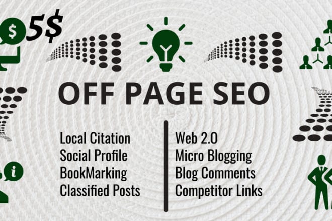 I will provide best monthly off page SEO backlink services