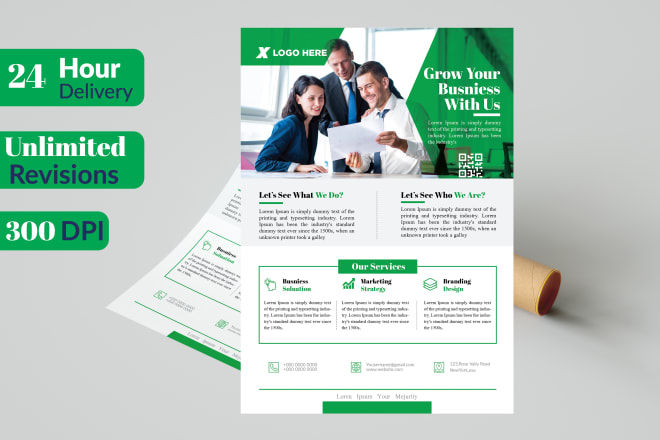 I will provide best professional flyer and brochure design