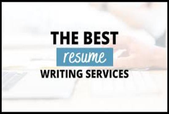 I will provide the best resume service fast and make a professional resume