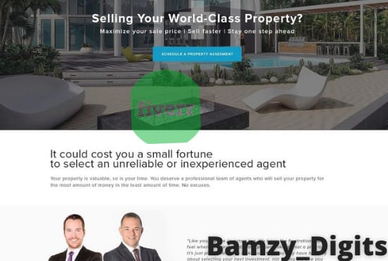 I will real estate website idx website agency website