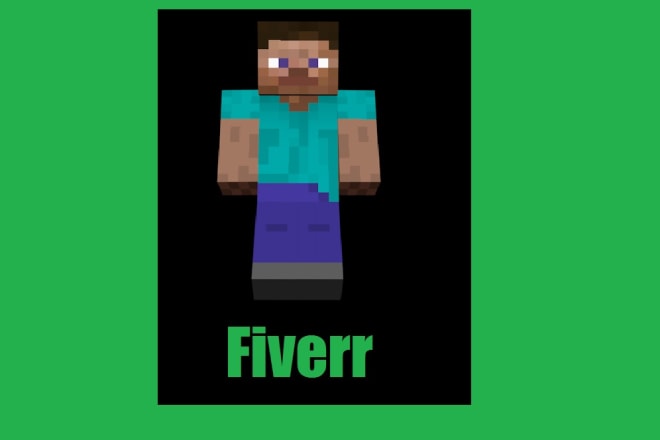 I will render your minecraft skin in 3D