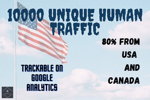 I will send you 10k real high quality USA traffic