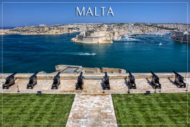 I will send you a postcard from malta