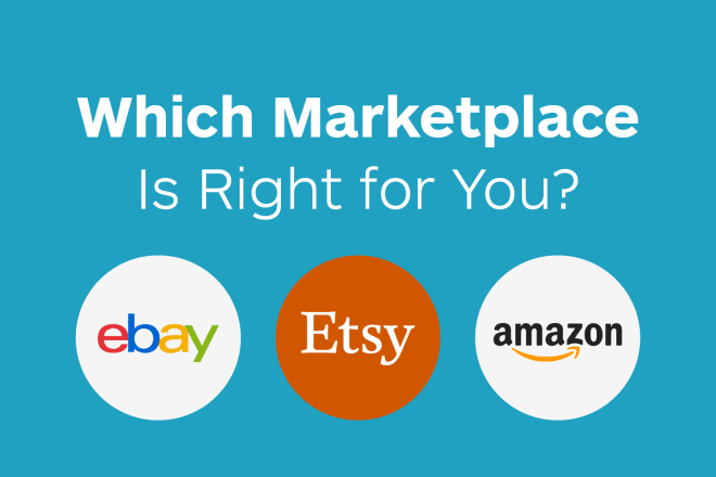 I will setup etsy shop, ebay store, amazon store and do products listing