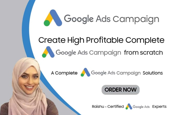 I will setup google ads adwords PPC campaign from scratch