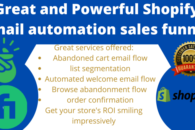 I will shopify email automation sales funnel on privy, klaviyo, mailchimp, omnisend