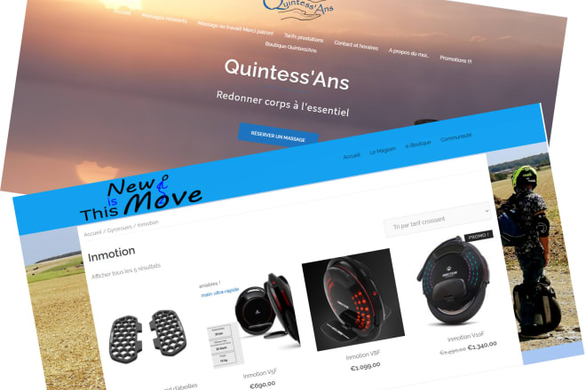 I will site web de a a z boutique vitrine ou blog