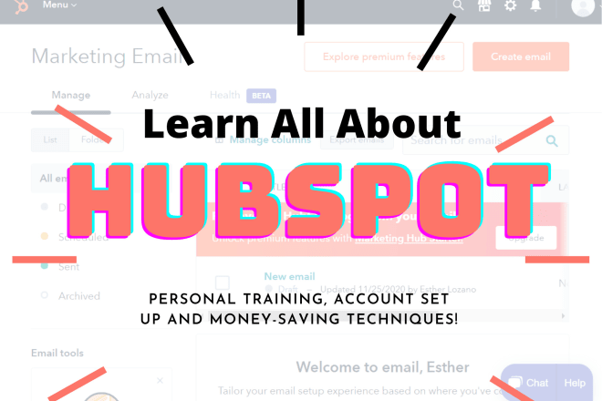 I will teach you how to use hubspot and set up your account
