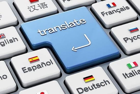 I will translate english to any language