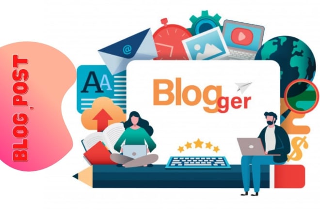 I will upload or publish your blog post and custom blog page design