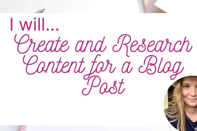 I will write a quality SEO blog or article