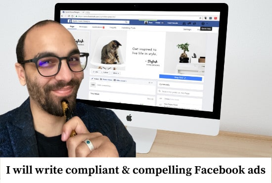 I will write compelling compliant facebook ads