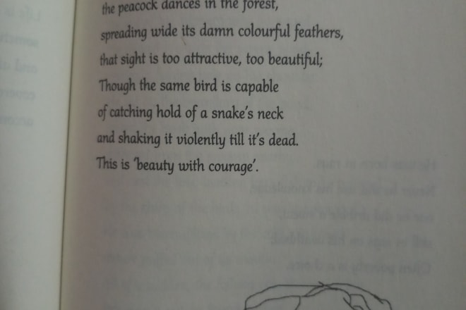 I will write wonderful poem on any topic