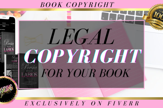 I will write your book legal copyright page rights in 24 hours