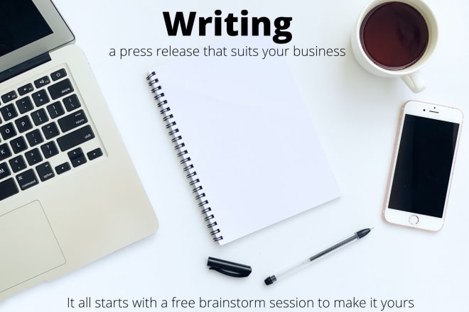 I will write your press release in dutch
