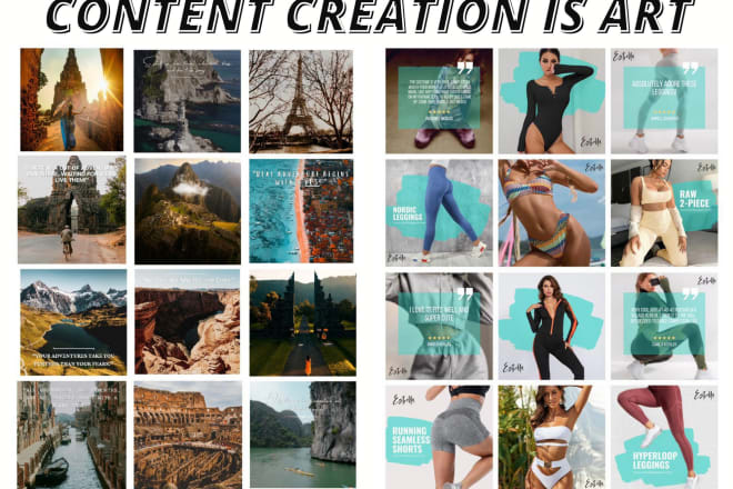 I will be your instagram content marketing manager to build brand
