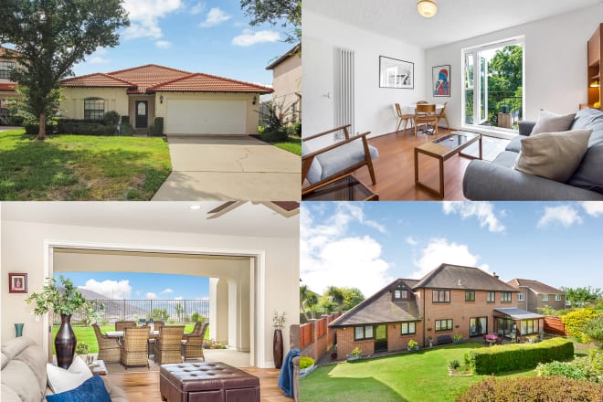 I will be your professional real estate photo editor