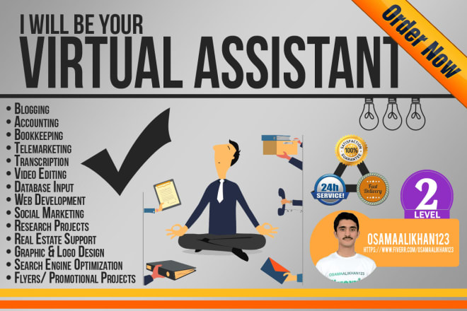 I will be your virtual assistant and skip tracer