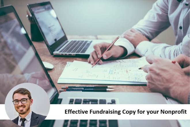 I will craft effective fundraising copy for your nonprofit