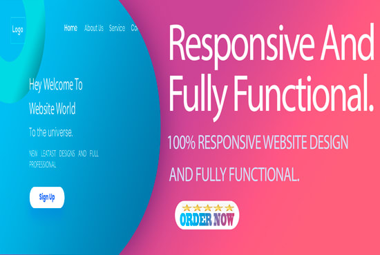 I will create a website for you