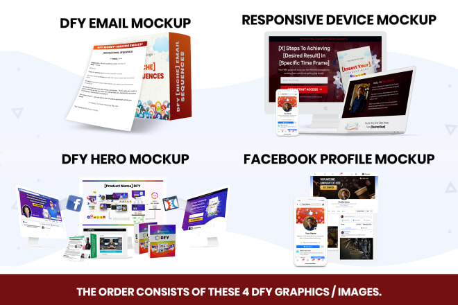 I will create your custom dfy graphic mockups