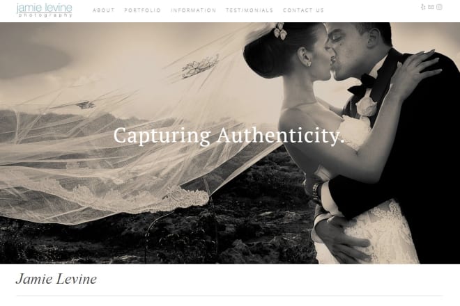 I will create your photography portfolio website with amazing gallery
